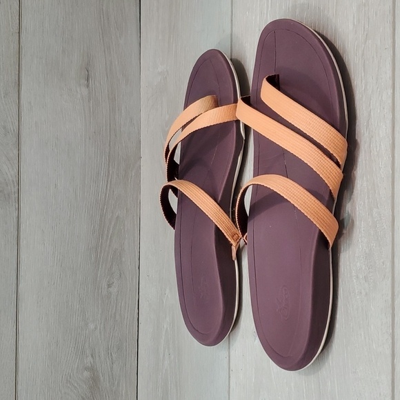 Chaco Women Lost Coast Comfort Sandals Slide shoes sz 6 - Picture 3 of 11